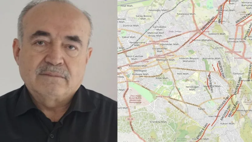 Jeoloji Mühendisi Evsen 'Kayseri'yi etkileyebilecek toplam 24 tane fay hattı var'