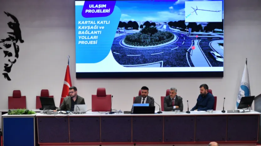 Kartal Kavşağı Projesi için 'Afetlere Karşı Dirençlilik' Toplantısı Yapıldı