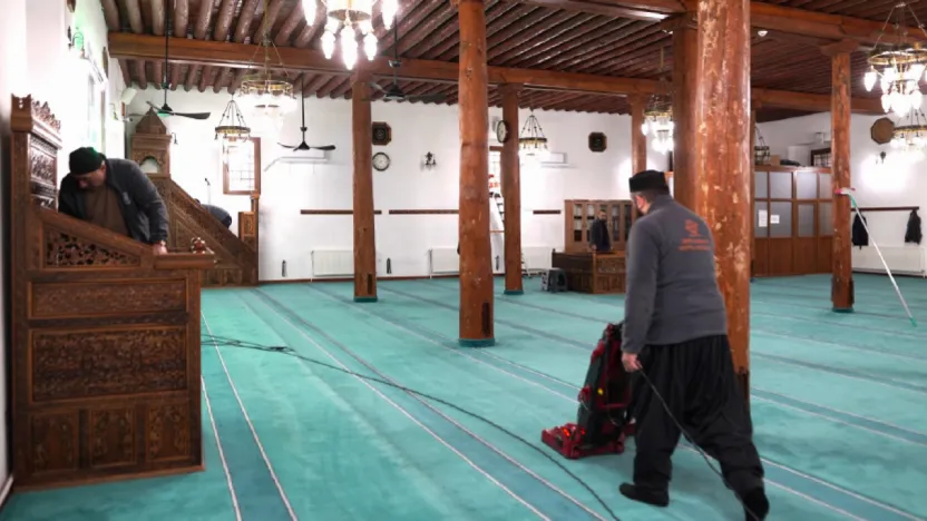 Kayseri Camileri Ramazan İçin Hazırlandı