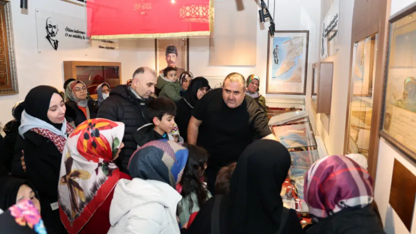 Kayseri Çanakkale Müzesi'ne 200 bininci ziyaretçi