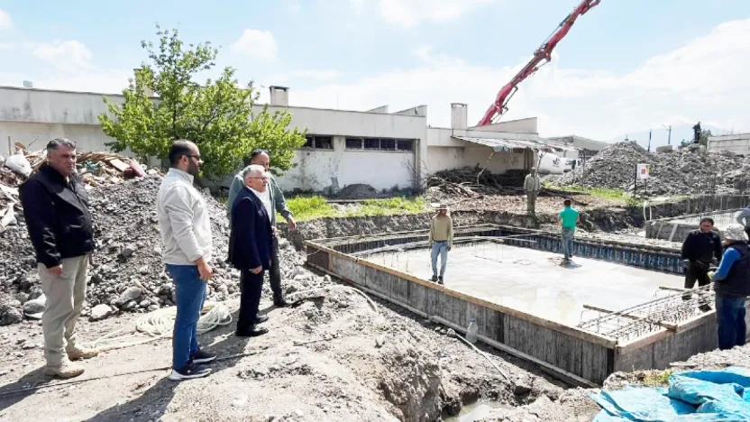 Kayseri'de Hayırsever İş Birliğiyle Yeni Bir Cami İnşaatı Sürüyor