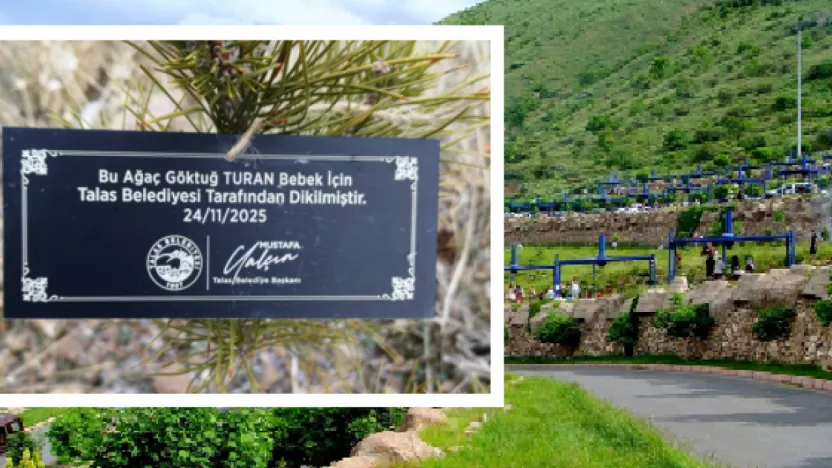 Kayseri'de her doğan bebekle Ali Dağı yeşilleniyor