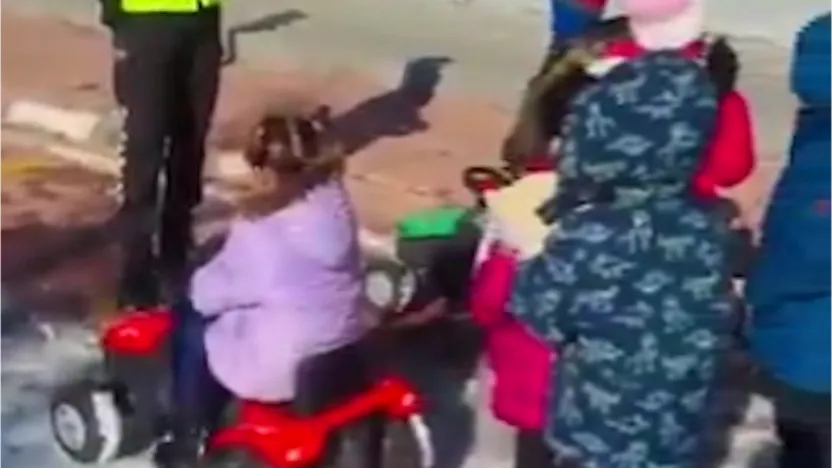 Kayseri'de miniklere uygulamalı trafik eğitimi