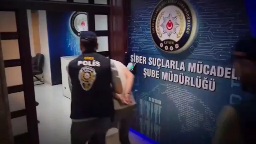 Kayseri'de sber suçlar operasyonu: 7 Gözaltı