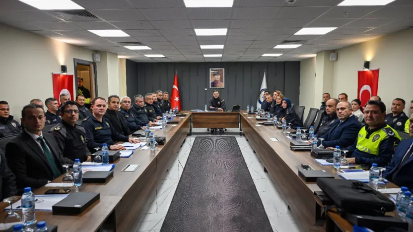 Kayseri'de yılbaşı tedbirleri toplantısı