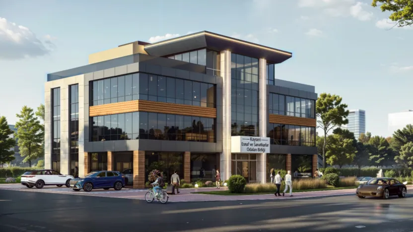 Kayseri Esnafı Yeni Hizmet Binasına Kavuşuyor: KESOB'un İnşaatı 78 Günde Tamamlanma Aşamasında