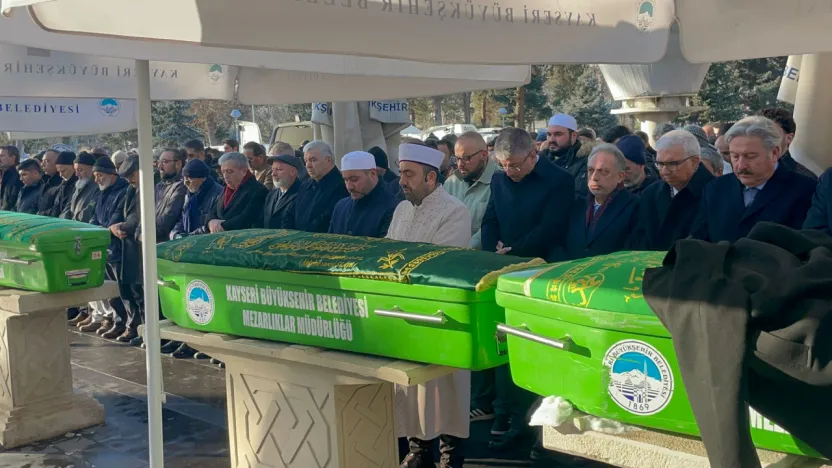 Kayseri Gönüllü Kültür Kuruluşları Derneği Başkanı Ahmet Taş son yolculuğuna uğurlandı