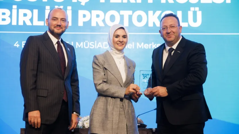 Kayseri MÜSİAD'a 'Aile Dostu İş Yeri' projesine katkı ödülü