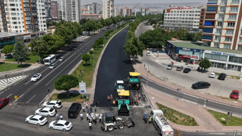 Kayseri'nin en çok kullanılan bulvarı yenileniyor