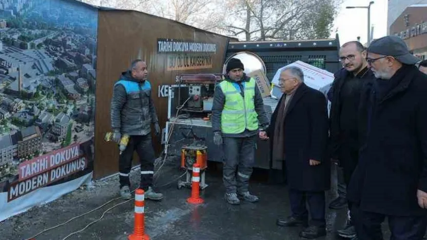 Kayseri'nin ödüllü 'İçerişar Projesi' uygulama alanında inceleme