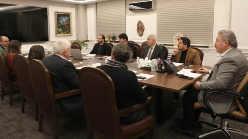 Kayseri'nin Tarihi Çarşılarının Geleceğine yönelik toplatı yapıldı