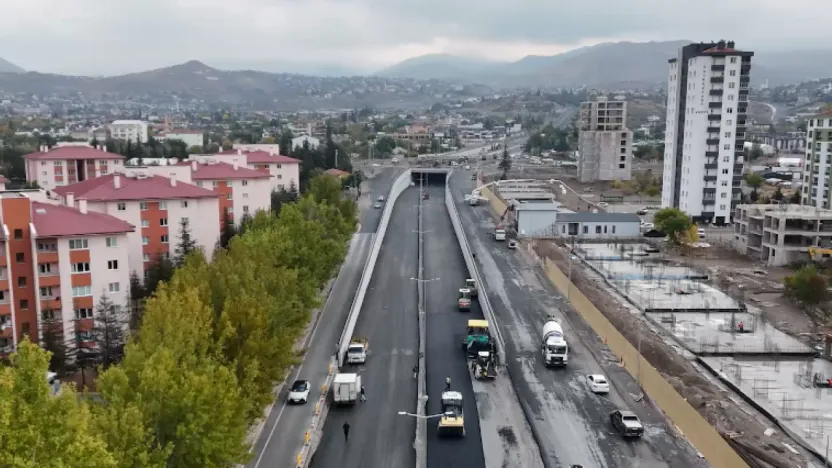 Kayseri'nin yeni kavşağı son aşamada: Meteoroloji Kavşağı gün sayıyor