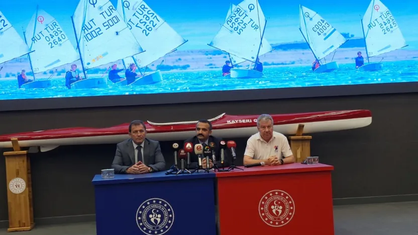 Kayseri Optimist Yelken Yarışları için tanıtım lansmanı gerçekleştirildi