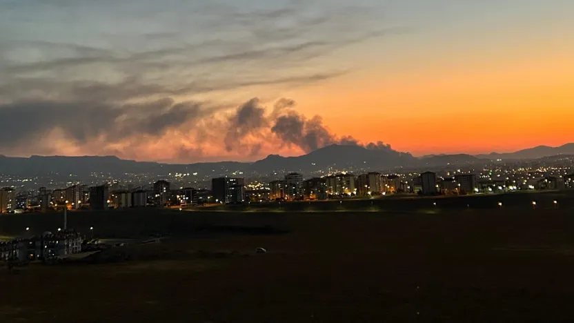 Kayseri Organize'deki Fabrika Yangını Kenti Dumana Boğdu