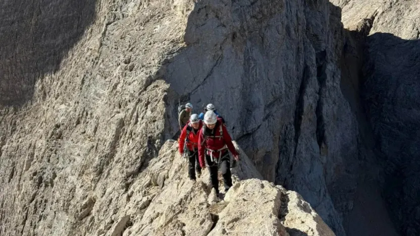 Kayserili Dağcılar Aladağlar'da zirveye başarıyla ulaştı