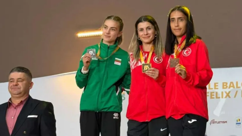 Kayserili milli sporcu Sümeyye Erol Balkan Kros Şampiyonu oldu