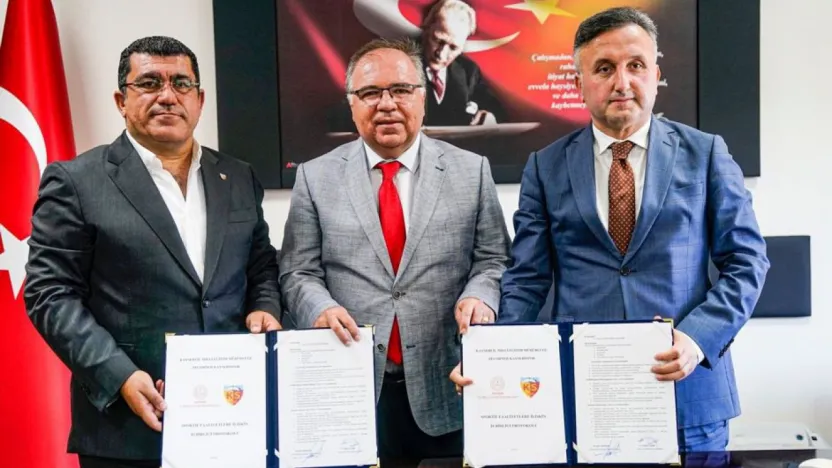 Kayserispor ile İl Milli Eğitim Müdürlüğü arasında protokol imzalandı