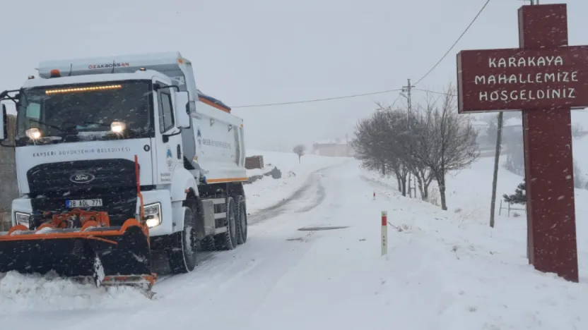 Kırsalda kapalı yol kalmadı