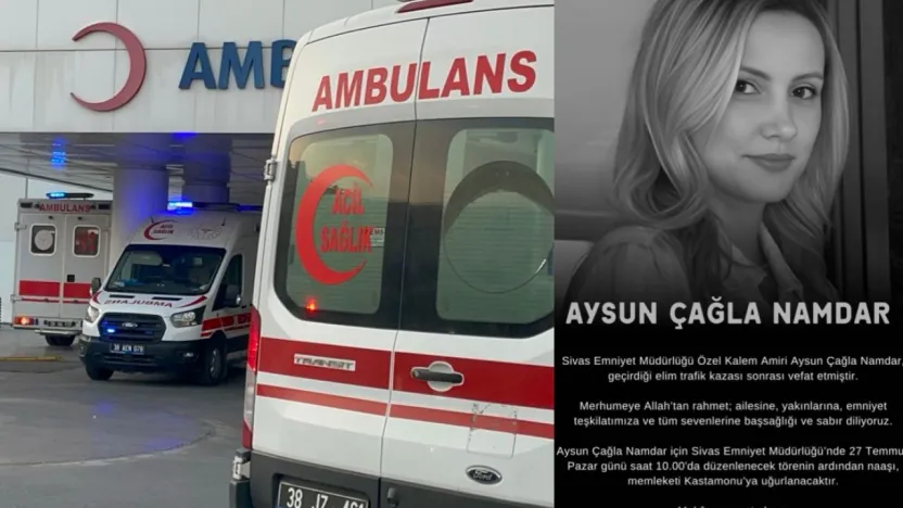 Kıskaçlı'daki kazada ağır yaralanan polis vefat etti