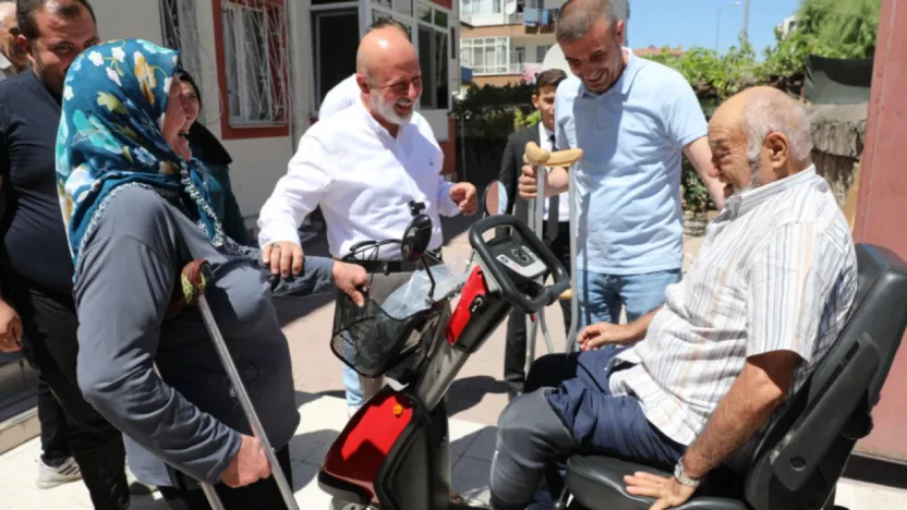 Kocasinan'dan Engelli Bireylere Özel Nakil Hizmeti