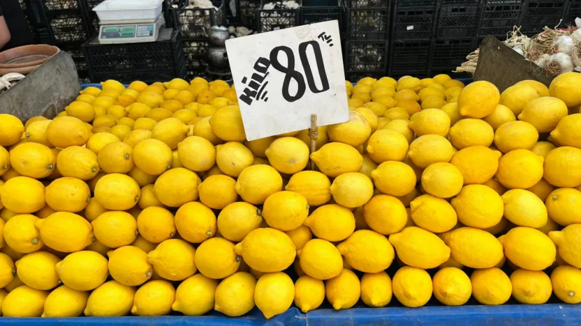 Limon fiyatları yükselişe geçti