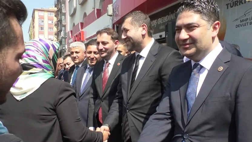 MHP'de bayramlaşma töreni düzenlendi