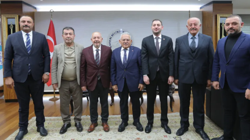 MHP Heyetindan Büyükkılıç'a Ziyaret