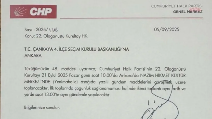 Milletvekili Genç, CHP kurultayı için imza verdi