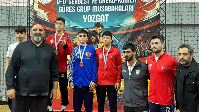 Minderde Kayseri zaferi: Sporcular derecelerde döndü