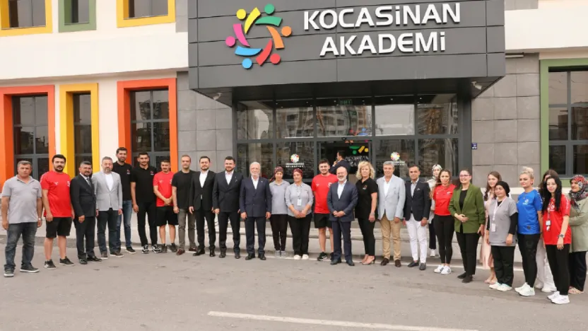 Mustafa Elitaş, Kocasinan Akademi Tesisleri'ni Gezdi