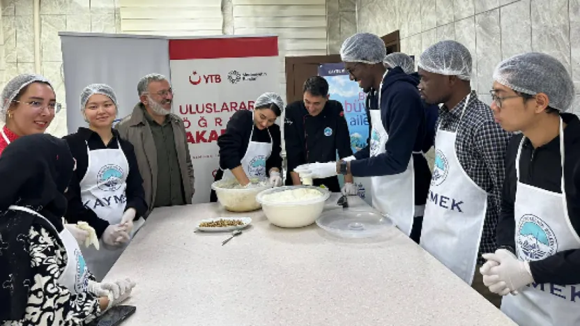 Nevzine Dünyaya Açıldı: Uluslararası Öğrencilere Kayseri'den Lezzet Köprüsü