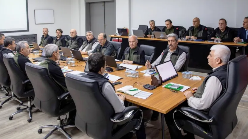 Orman Bölge Müdürlüğü'nde 2025 çalışma planı görüşüldü