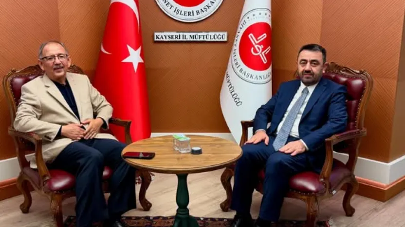 Özhaseki'den İl Müftüsü Ayvaz'a Ziyaret