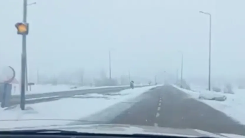 Pınarbaşı/Göksun karayolu çekici ve tır trafiğine kapalı