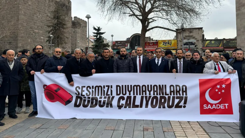Saadet Partisi Kayseri İl Teşkilatı: 'Sesimizi Duymayanlara Düdük Çalıyoruz'
