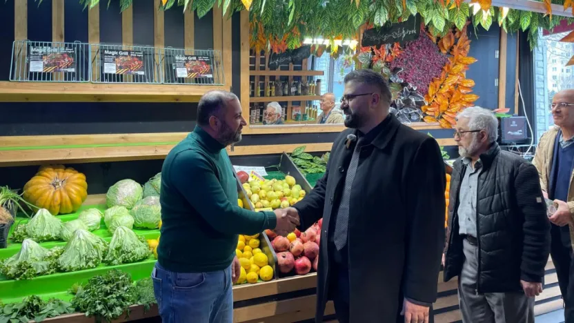 Saadet Partisinden Talas'ta Esnaf Ziyareti