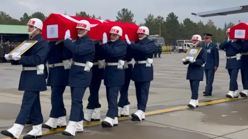 Şehit Nihat İlgen ve Burak Özkan'ın naaşı Kayseri'de