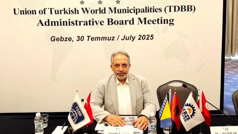 Talas Belediyesi'nin Uluslararası Vizyonu TDBB Toplantısında Öne Çıktı