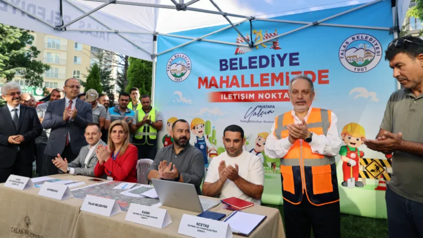 Talas'ın Kırsal ve Merkez Mahallelerinde Hizmet Yolculuğu Tamamlandı