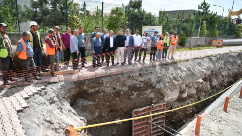 Talas'ta 350 Milyon TL'lik Altyapı Projesi Hızla İlerliyor