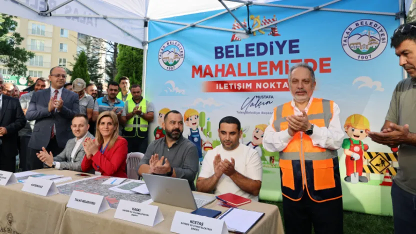 Talas'ta 'Belediye Mahallemizde' Yeniden