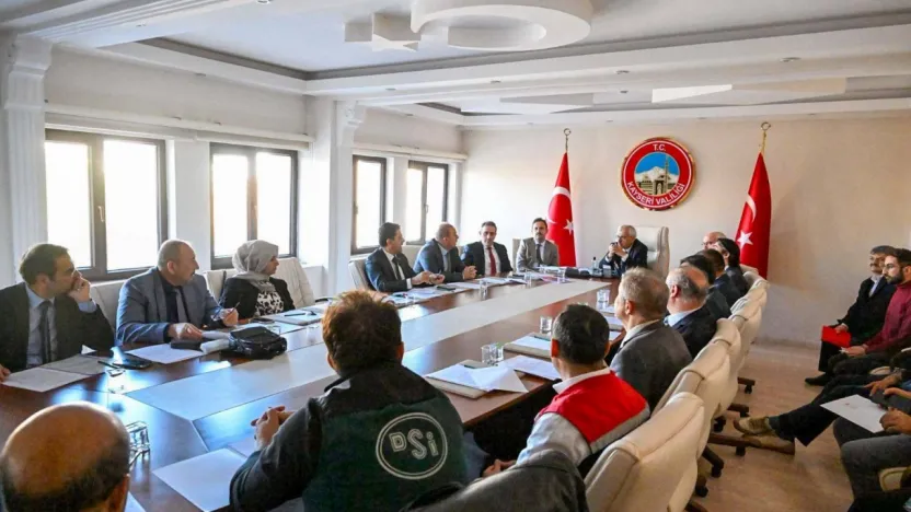 'Tarımsal Kuraklık İl Kriz Merkezi Toplantısı' gerçekleştirildi