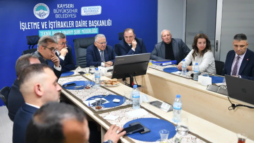 Teknik Personel ile Hizmet İstişaresi: Başkan Büyükkılıç'tan Teşekkür