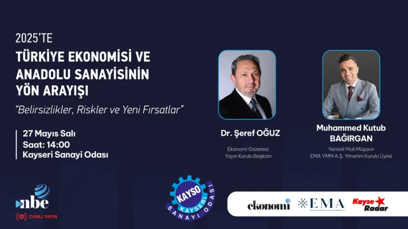 'Türkiye Ekonomisi ve Anadolu Sanayisinin Yön Arayışı' Paneli düzenlenecek
