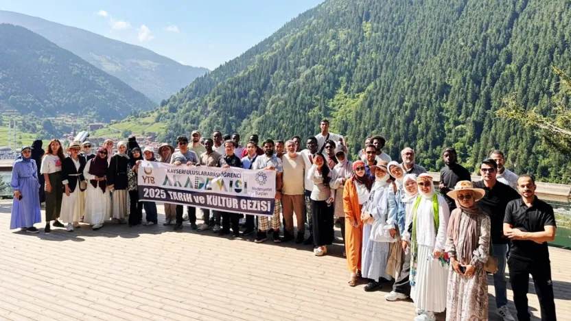 Uluslararası Öğrenciler Doğu Karadeniz'i Gezdi
