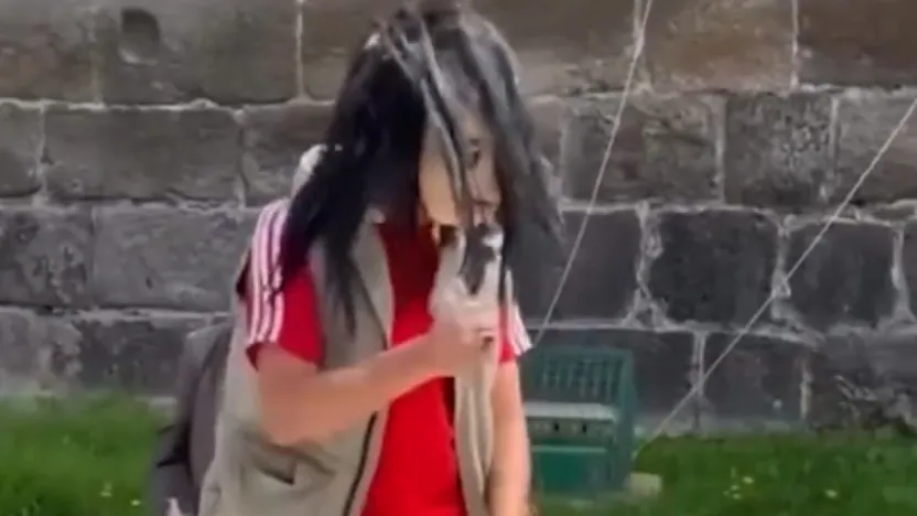 Vatandaşı rahatsız eden maskeli kişi yakalandı