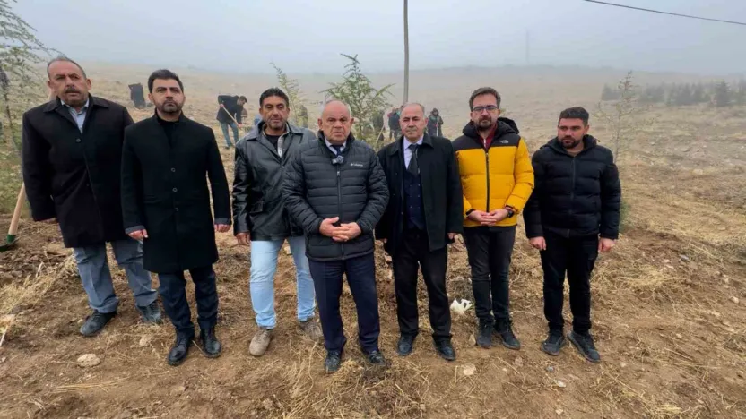 Yahyalı Ağcaşar Barajı Bölgesinde Yeşillendirme Çalışmaları