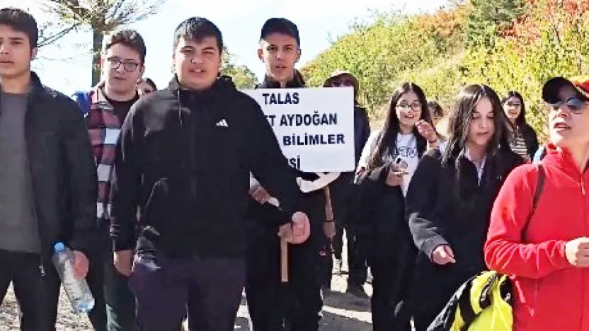Yeşil Vatan Projesi kapsamında Ali Dağı'nda doğa yürüyüşü