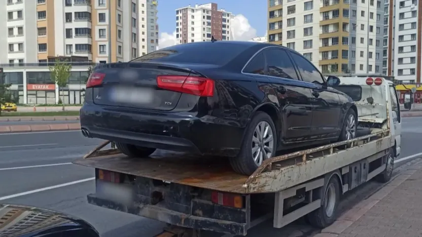 Yetkisiz çakar kullanan sürücüye 276 bin lira cezai işlem uygulandı
