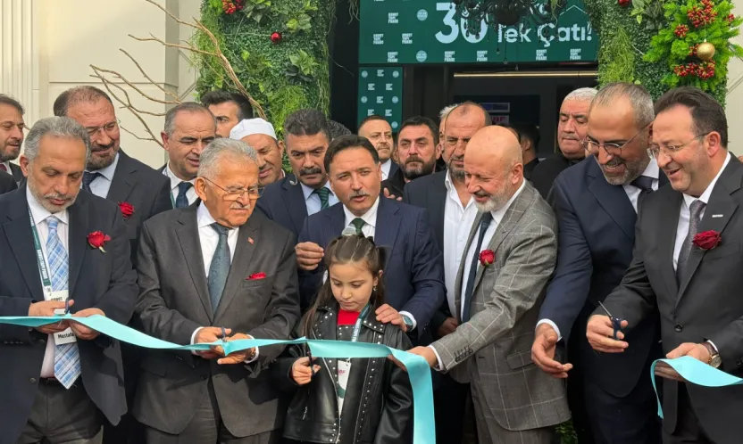 2. Konut ve Yapı Fuarı Düğün Salonunda Açıldı